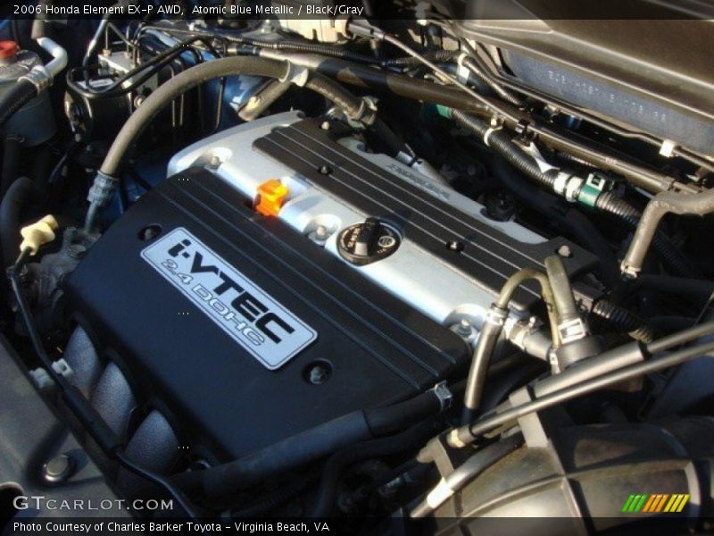 Atomic Blue Metallic / Black/Gray 2006 Honda Element EX-P AWD