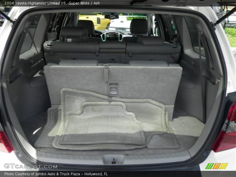 Super White / Ash 2004 Toyota Highlander Limited V6