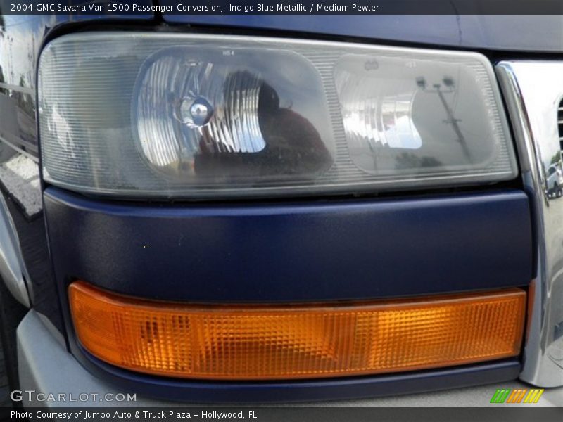 Indigo Blue Metallic / Medium Pewter 2004 GMC Savana Van 1500 Passenger Conversion