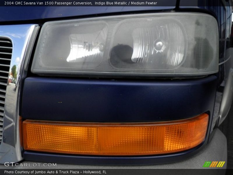 Indigo Blue Metallic / Medium Pewter 2004 GMC Savana Van 1500 Passenger Conversion