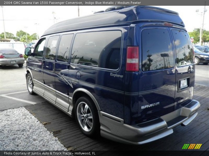 Indigo Blue Metallic / Medium Pewter 2004 GMC Savana Van 1500 Passenger Conversion