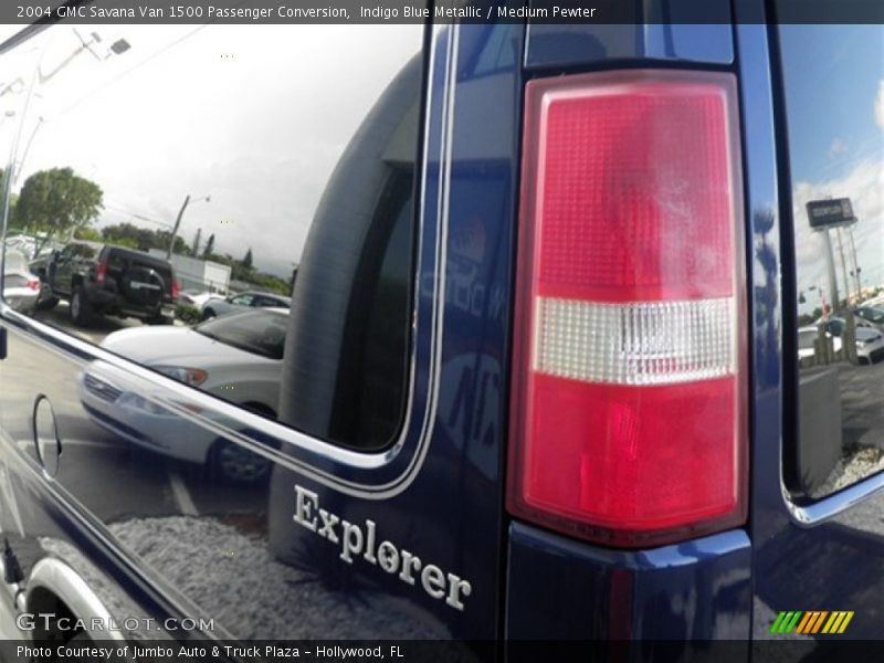 Indigo Blue Metallic / Medium Pewter 2004 GMC Savana Van 1500 Passenger Conversion