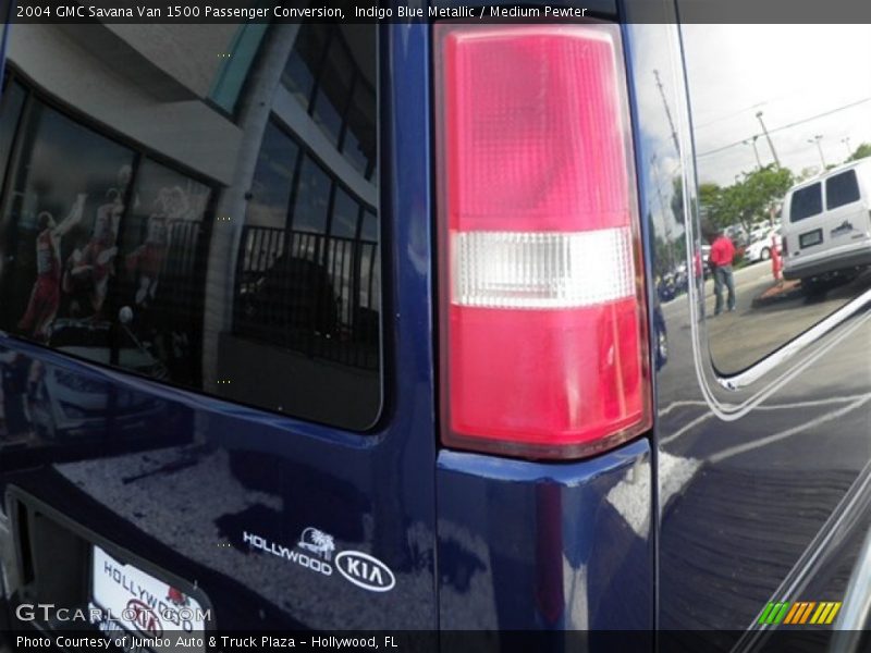 Indigo Blue Metallic / Medium Pewter 2004 GMC Savana Van 1500 Passenger Conversion