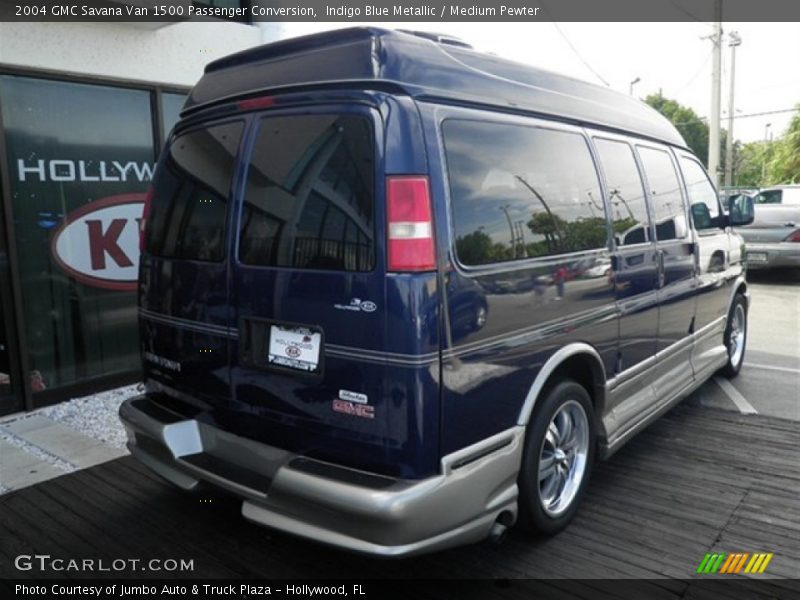 Indigo Blue Metallic / Medium Pewter 2004 GMC Savana Van 1500 Passenger Conversion