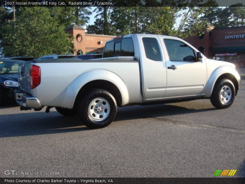 Radiant Silver / Graphite 2007 Nissan Frontier XE King Cab