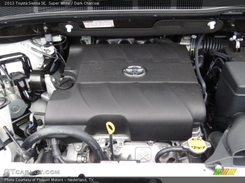  2013 Sienna SE Engine - 3.5 Liter DOHC 24-Valve Dual VVT-i V6