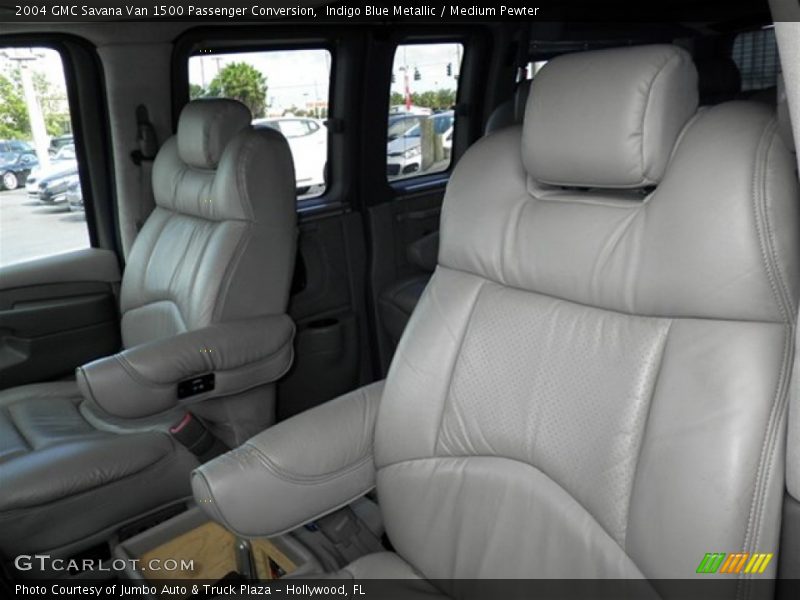 Indigo Blue Metallic / Medium Pewter 2004 GMC Savana Van 1500 Passenger Conversion