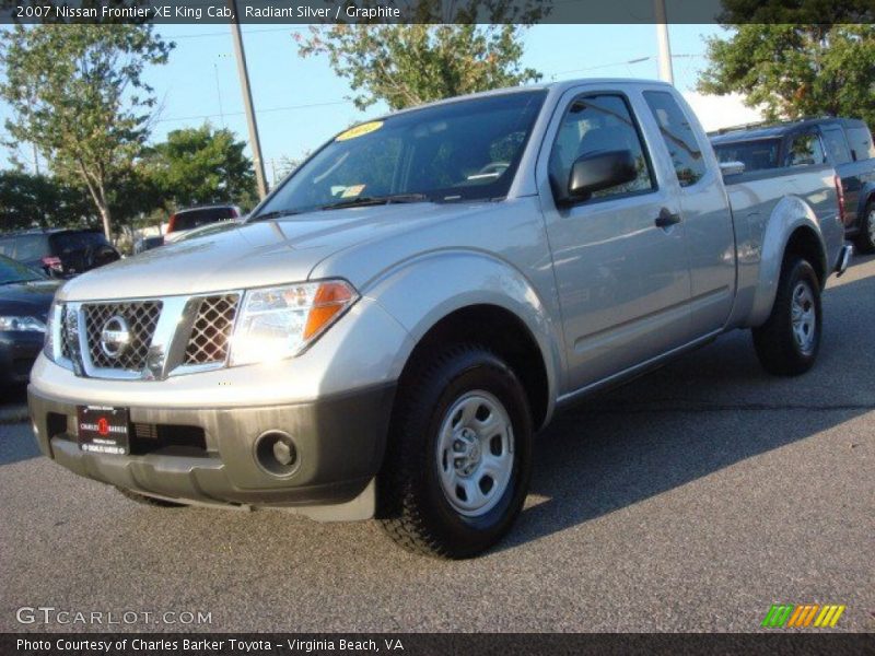 Radiant Silver / Graphite 2007 Nissan Frontier XE King Cab