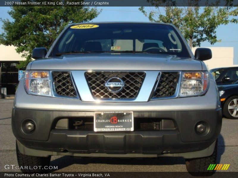 Radiant Silver / Graphite 2007 Nissan Frontier XE King Cab