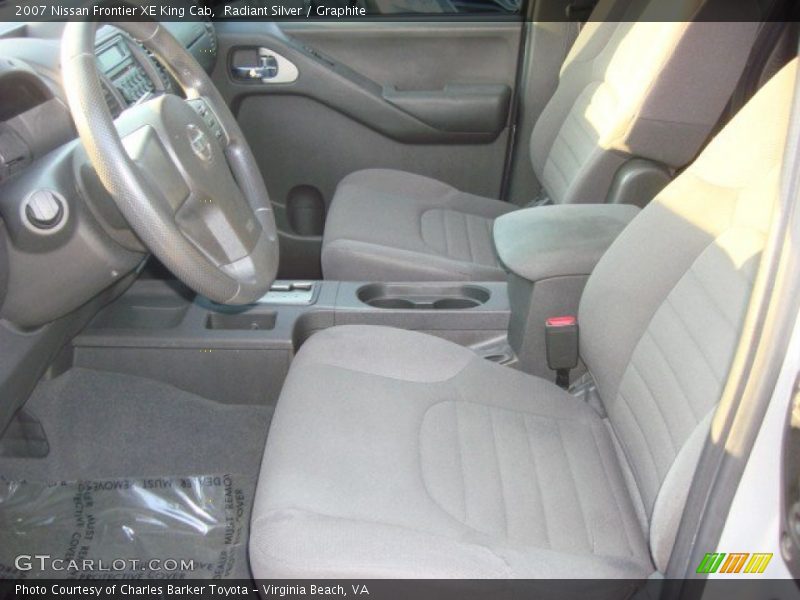 Radiant Silver / Graphite 2007 Nissan Frontier XE King Cab