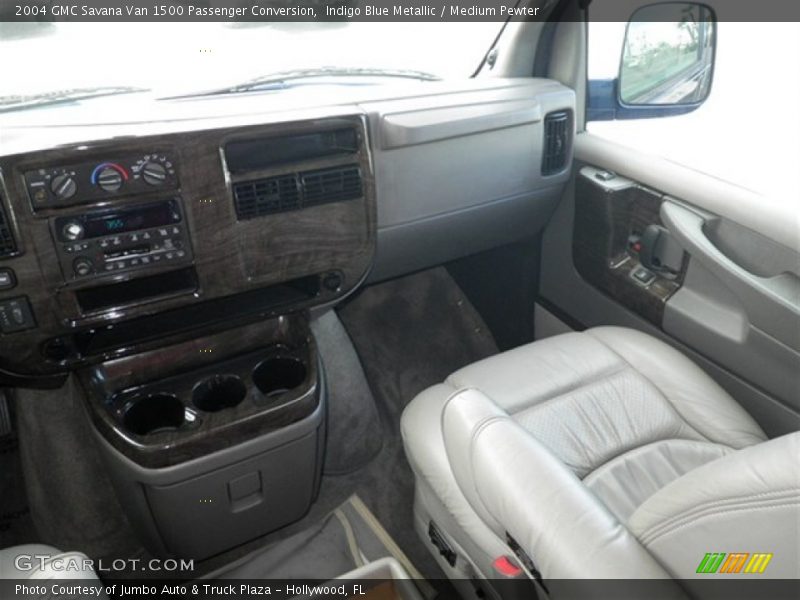 Indigo Blue Metallic / Medium Pewter 2004 GMC Savana Van 1500 Passenger Conversion