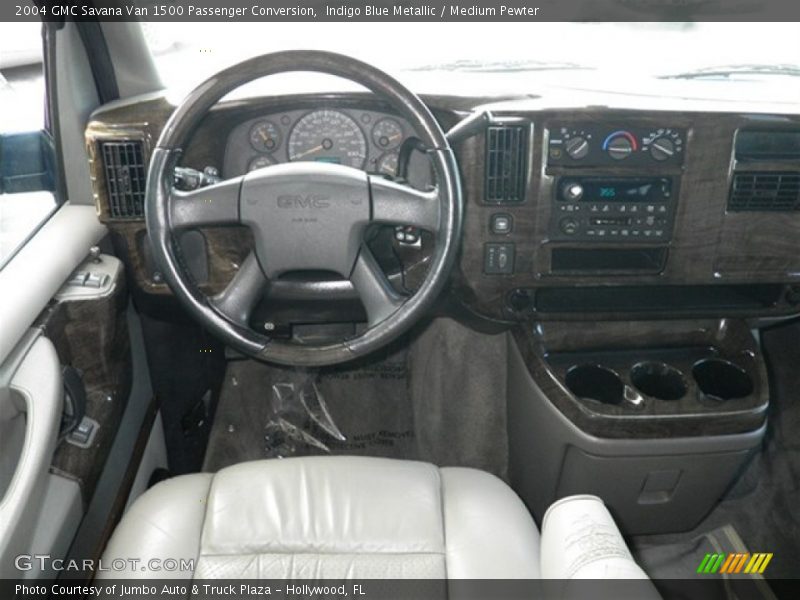 Indigo Blue Metallic / Medium Pewter 2004 GMC Savana Van 1500 Passenger Conversion
