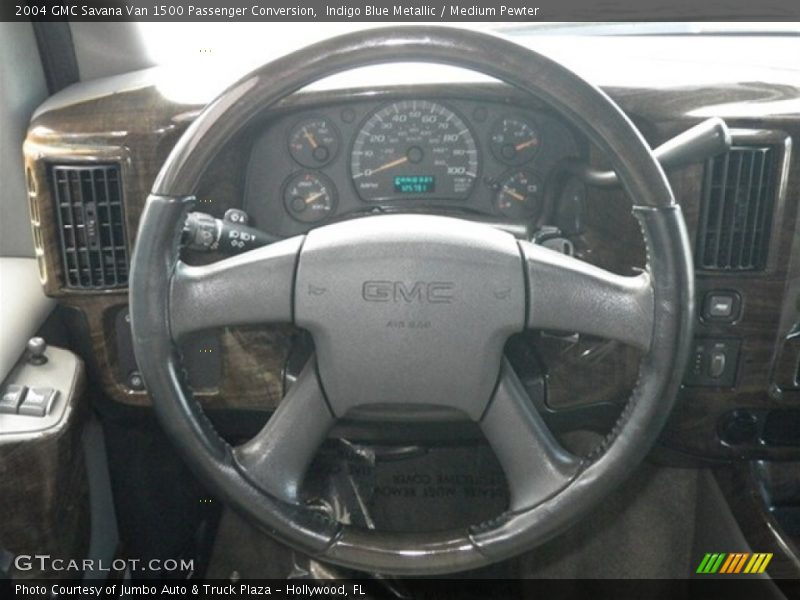 Indigo Blue Metallic / Medium Pewter 2004 GMC Savana Van 1500 Passenger Conversion
