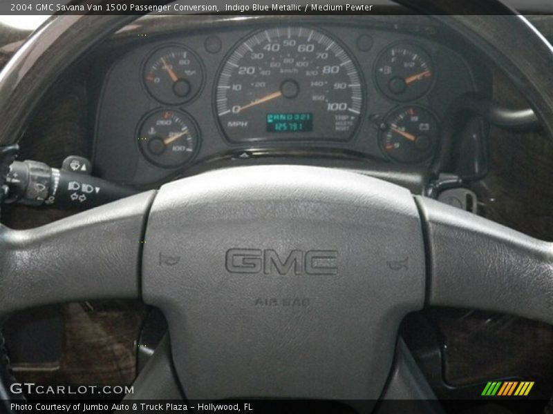 Indigo Blue Metallic / Medium Pewter 2004 GMC Savana Van 1500 Passenger Conversion