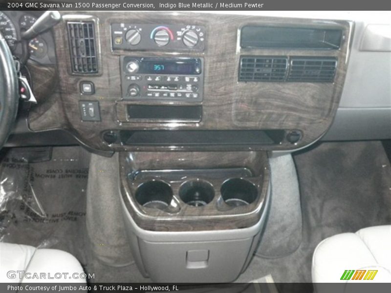 Indigo Blue Metallic / Medium Pewter 2004 GMC Savana Van 1500 Passenger Conversion