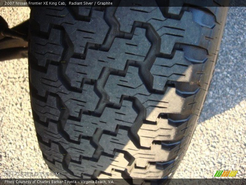 Radiant Silver / Graphite 2007 Nissan Frontier XE King Cab