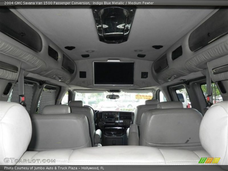 Indigo Blue Metallic / Medium Pewter 2004 GMC Savana Van 1500 Passenger Conversion
