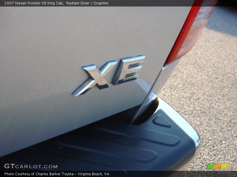 Radiant Silver / Graphite 2007 Nissan Frontier XE King Cab
