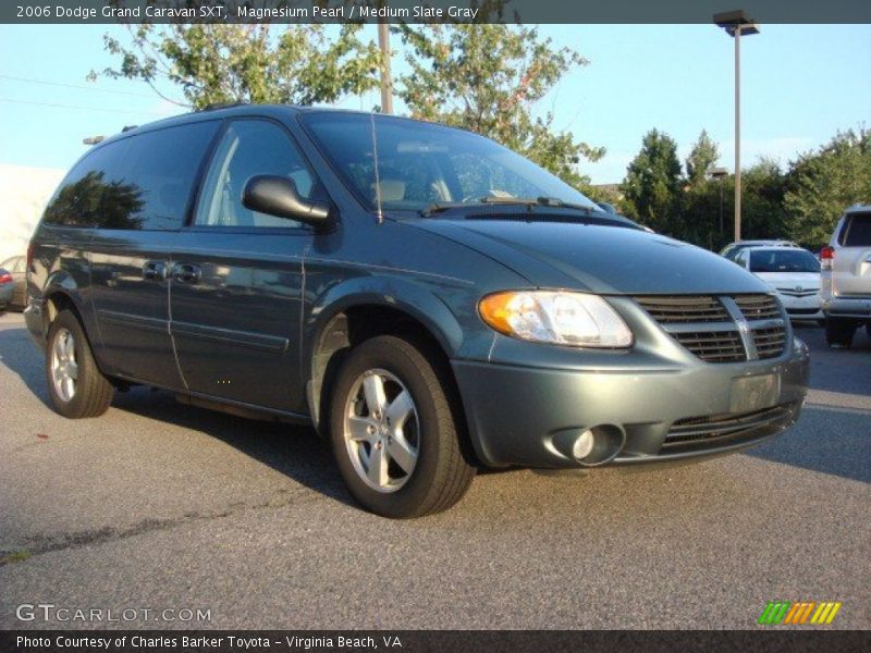 Magnesium Pearl / Medium Slate Gray 2006 Dodge Grand Caravan SXT