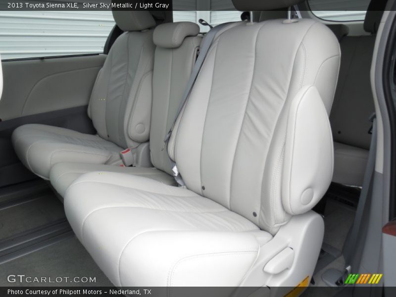 Silver Sky Metallic / Light Gray 2013 Toyota Sienna XLE