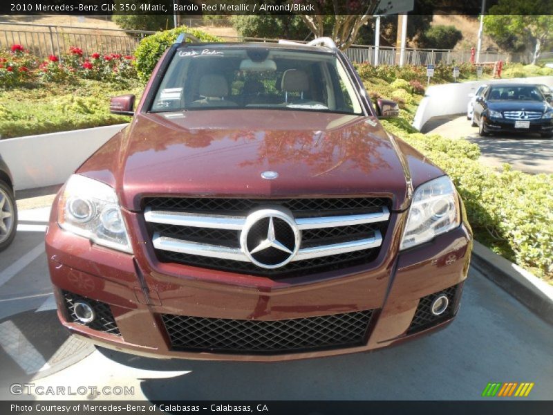 Barolo Red Metallic / Almond/Black 2010 Mercedes-Benz GLK 350 4Matic
