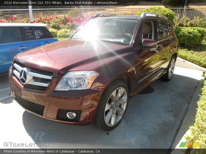 Barolo Red Metallic / Almond/Black 2010 Mercedes-Benz GLK 350 4Matic