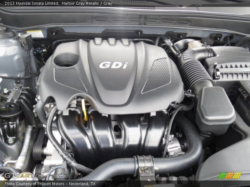 Harbor Gray Metallic / Gray 2013 Hyundai Sonata Limited