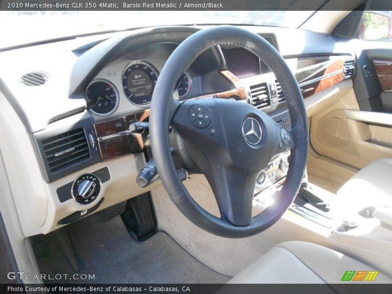 Barolo Red Metallic / Almond/Black 2010 Mercedes-Benz GLK 350 4Matic