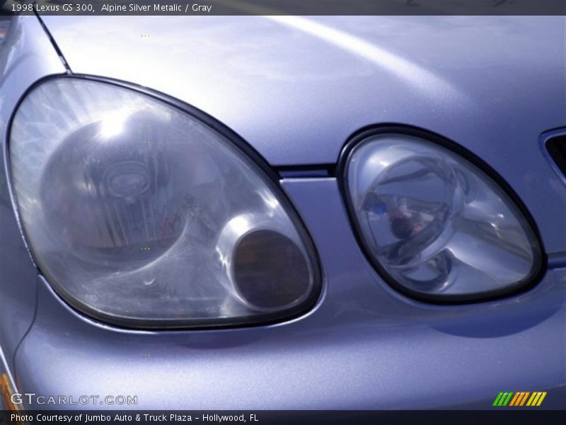 Alpine Silver Metalic / Gray 1998 Lexus GS 300