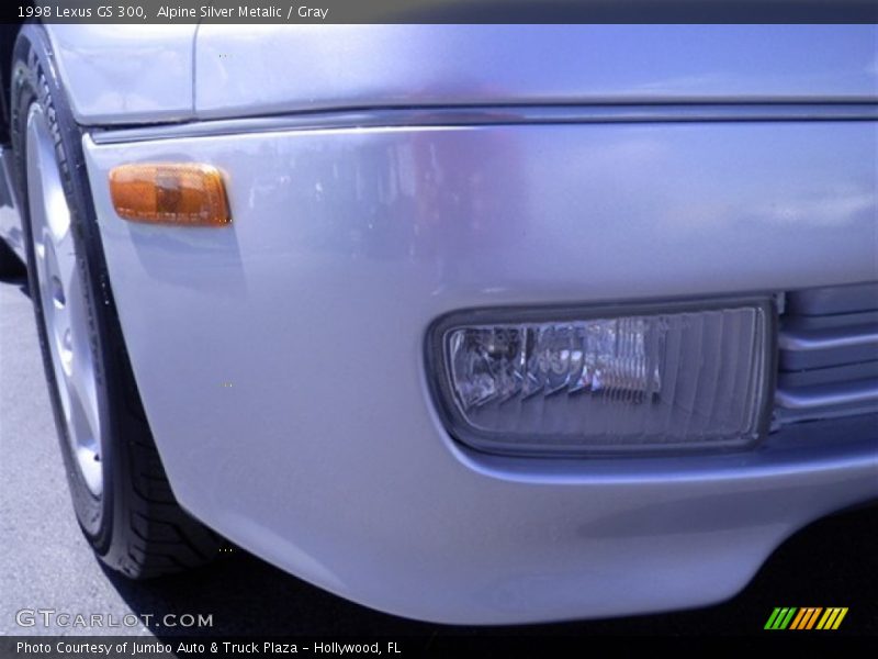 Alpine Silver Metalic / Gray 1998 Lexus GS 300