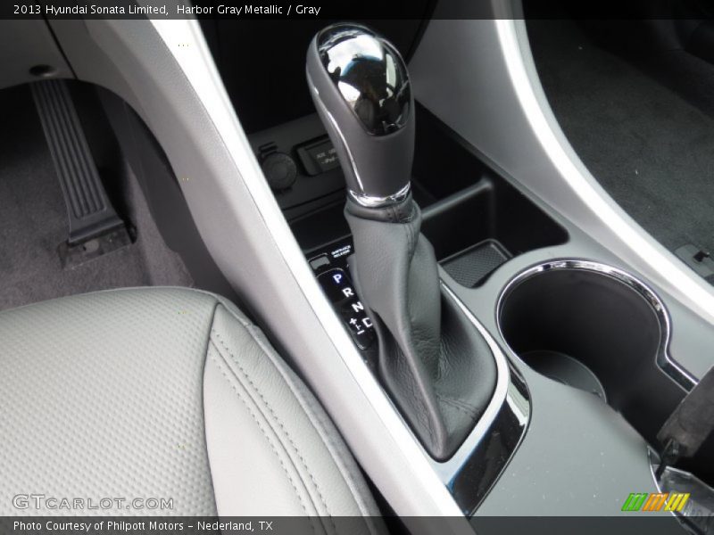 Harbor Gray Metallic / Gray 2013 Hyundai Sonata Limited