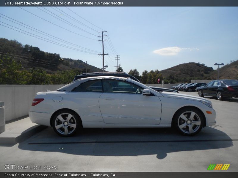 Polar White / Almond/Mocha 2013 Mercedes-Benz E 350 Cabriolet