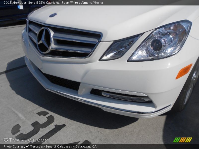 Polar White / Almond/Mocha 2013 Mercedes-Benz E 350 Cabriolet
