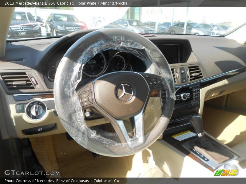 Polar White / Almond/Mocha 2013 Mercedes-Benz E 350 Cabriolet