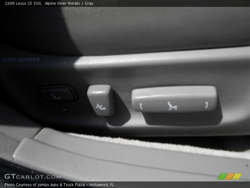 Alpine Silver Metalic / Gray 1998 Lexus GS 300