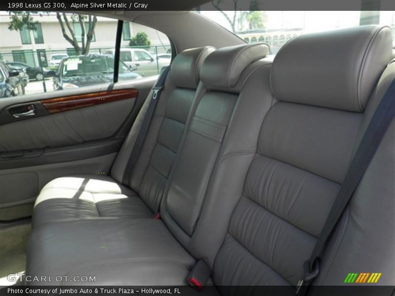 Alpine Silver Metalic / Gray 1998 Lexus GS 300