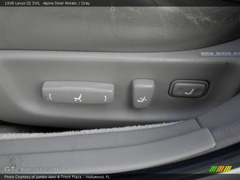 Alpine Silver Metalic / Gray 1998 Lexus GS 300
