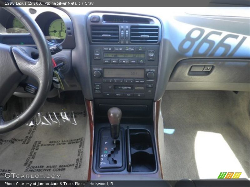 Alpine Silver Metalic / Gray 1998 Lexus GS 300