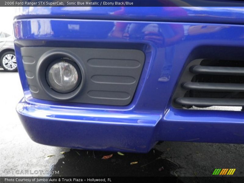 Sonic Blue Metallic / Ebony Black/Blue 2006 Ford Ranger STX SuperCab