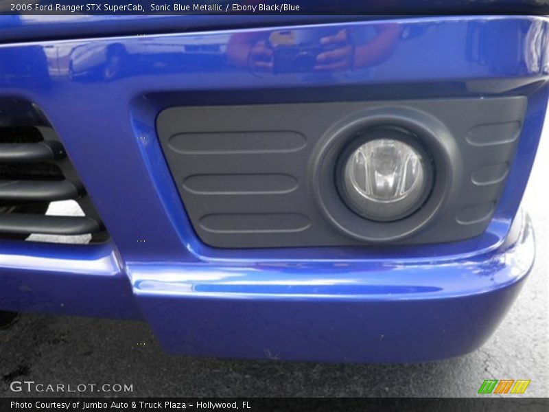 Sonic Blue Metallic / Ebony Black/Blue 2006 Ford Ranger STX SuperCab