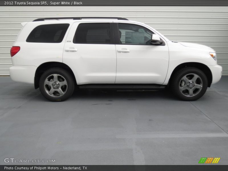  2012 Sequoia SR5 Super White
