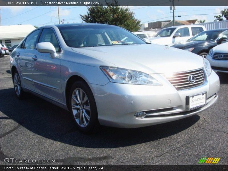 Tungsten Silver Metallic / Light Gray 2007 Lexus ES 350