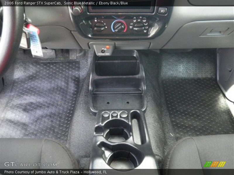 Sonic Blue Metallic / Ebony Black/Blue 2006 Ford Ranger STX SuperCab