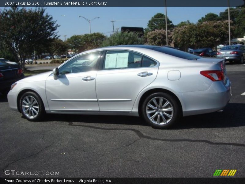Tungsten Silver Metallic / Light Gray 2007 Lexus ES 350