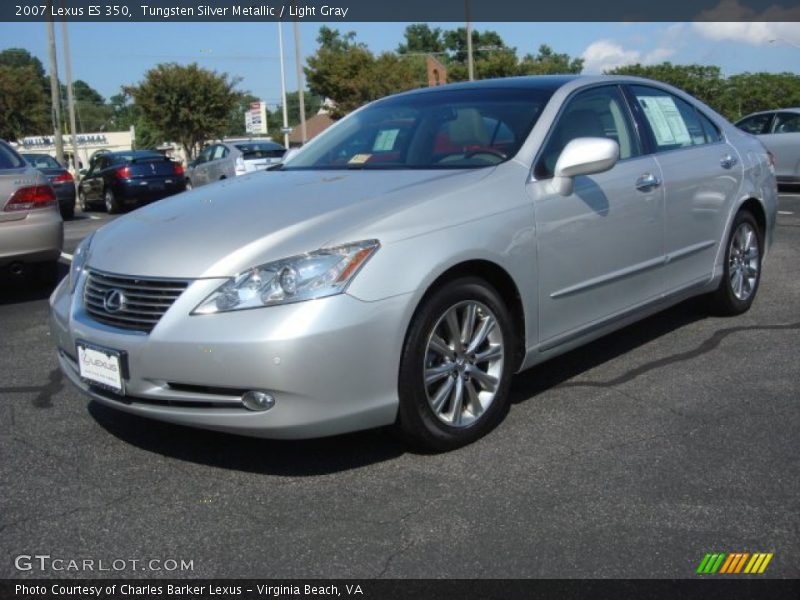 Tungsten Silver Metallic / Light Gray 2007 Lexus ES 350