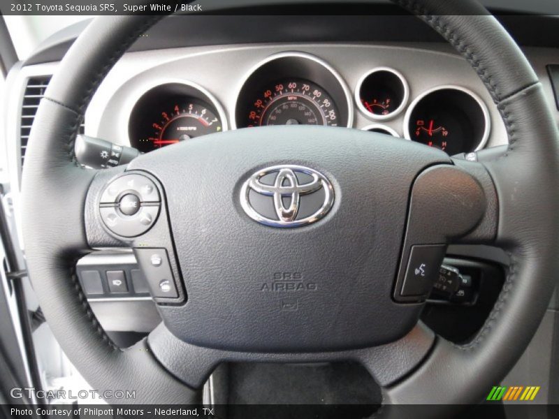  2012 Sequoia SR5 Steering Wheel
