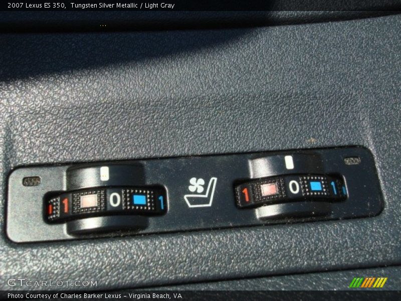 Tungsten Silver Metallic / Light Gray 2007 Lexus ES 350