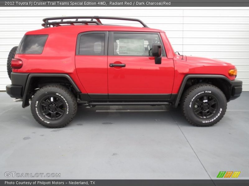  2012 FJ Cruiser Trail Teams Special Edition 4WD Radiant Red