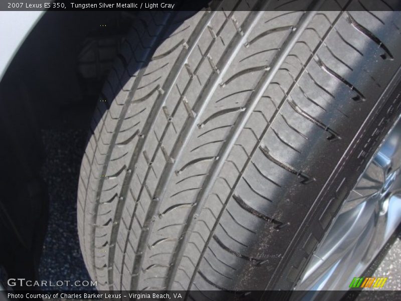 Tungsten Silver Metallic / Light Gray 2007 Lexus ES 350