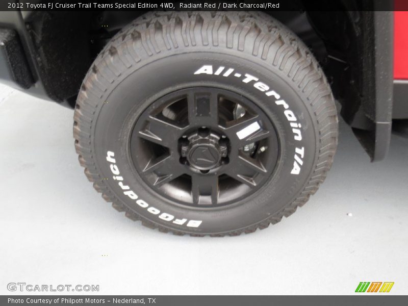  2012 FJ Cruiser Trail Teams Special Edition 4WD Wheel